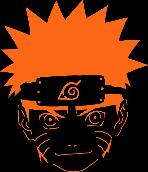 Free Halloween Pumpkin Pattern - Naruto Pattern