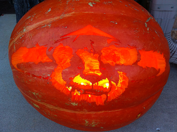 Out of Darkness Pumpkin Photo